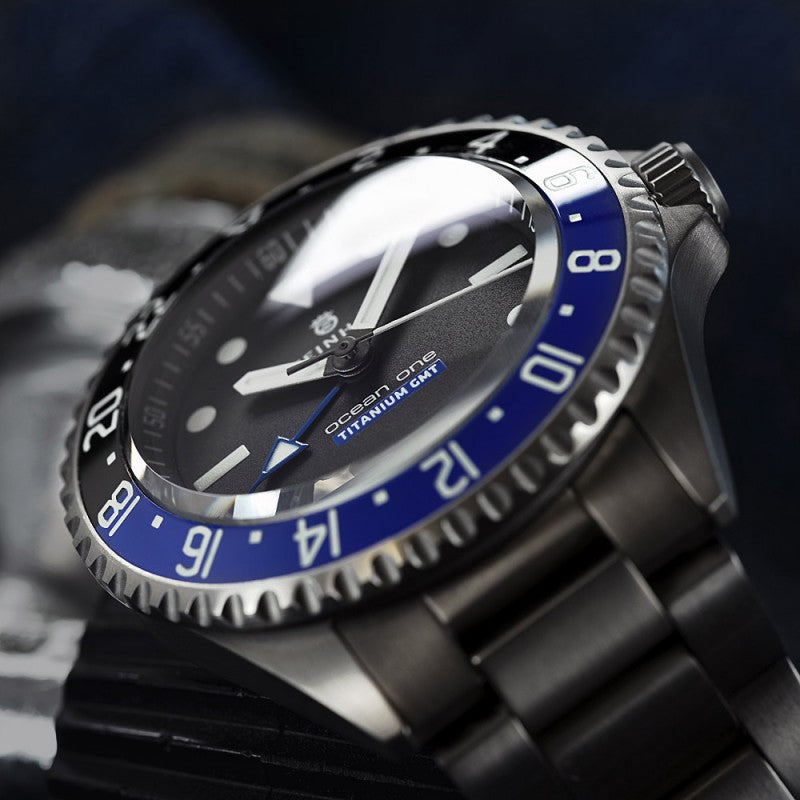 Ocean Titanium 500 GMT Premium ceramic