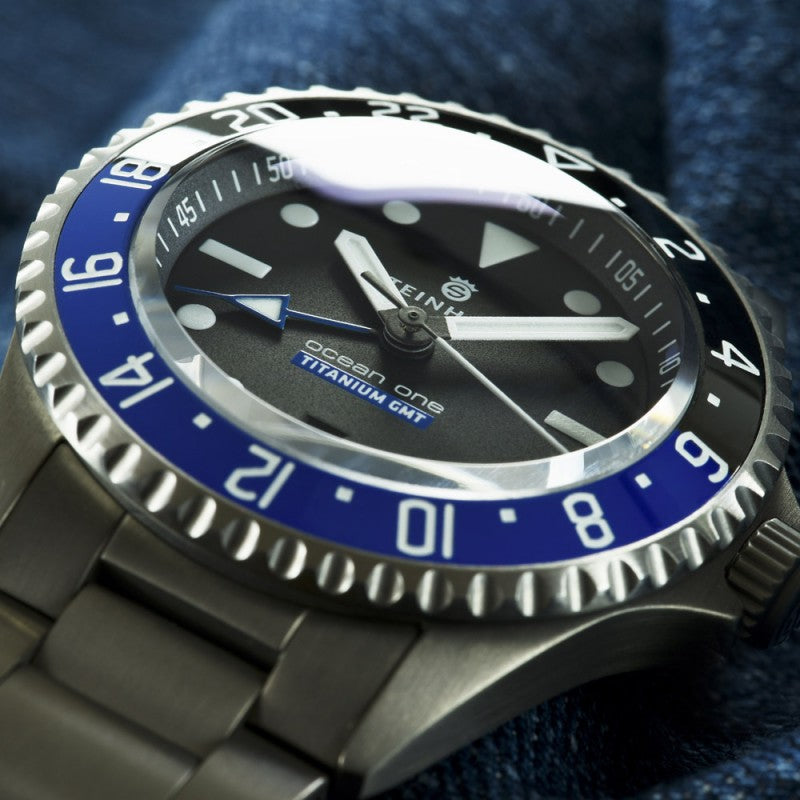 Ocean Titanium 500 GMT Premium ceramic