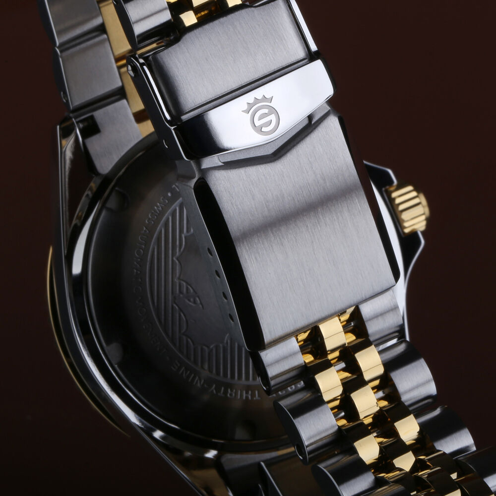 Ocean 39 GMT.2 two-tone CHOCOLATE Diver Watch