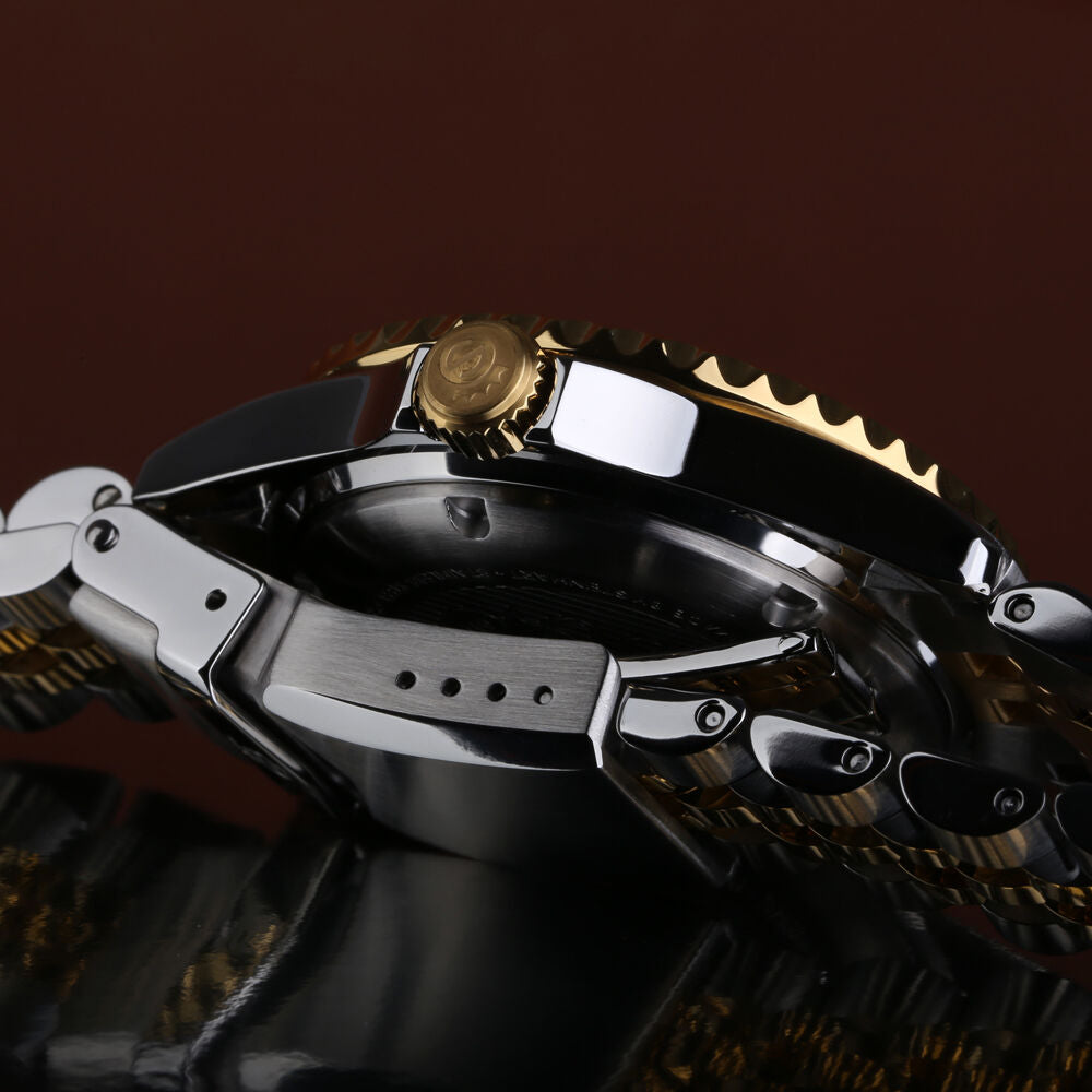 Ocean 39 GMT.2 two-tone CHOCOLATE Diver Watch