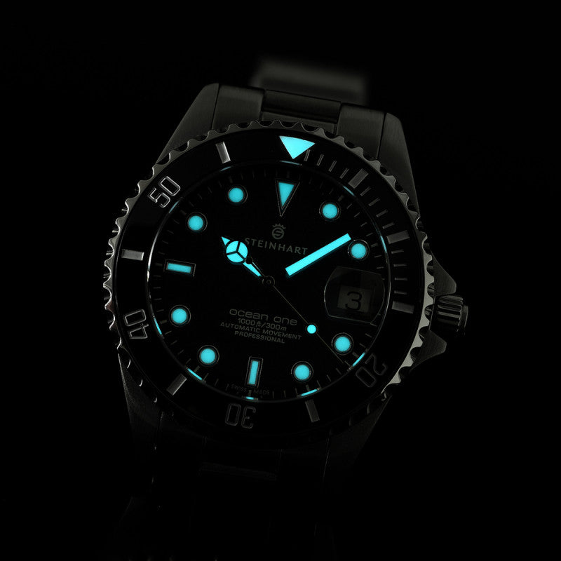 Ocean One 39 black ceramic