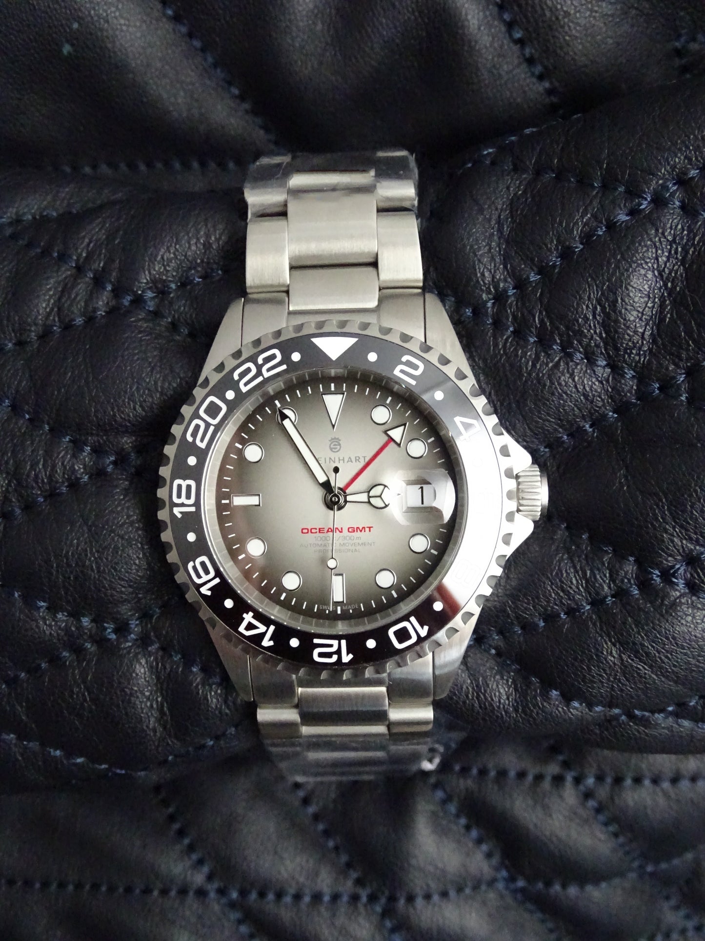 OCEAN 1 GMT PREMIUM BLACK CERAMIC - LIMITED exclusively only here available